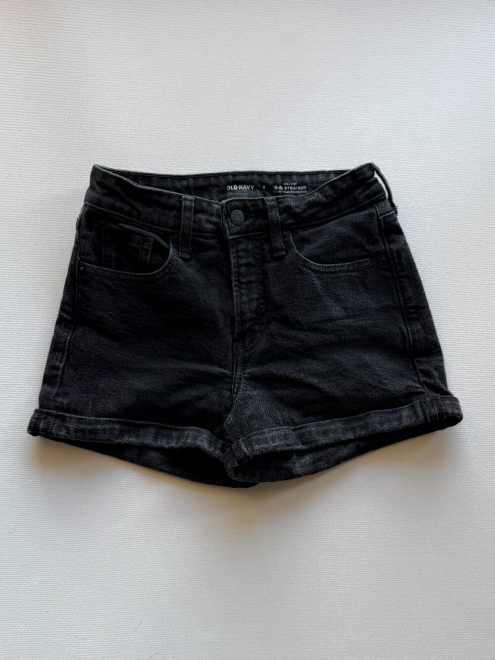 Old Navy OG Straight High Rise Jean Shorts